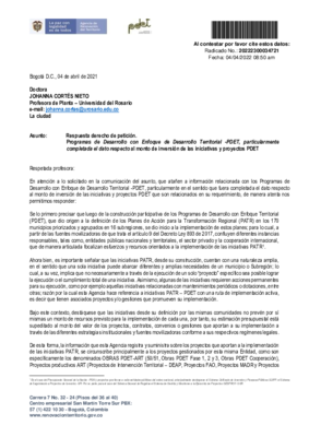 Agencia de Renovación del Territorio - Respuesta al radicado 20222300034721.pdf